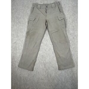 511 Tactical Mens 32x30 Khaki Cargo Canvas Utility Tactical